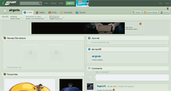 Desktop Screenshot of airgenie.deviantart.com