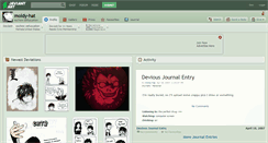 Desktop Screenshot of moldy-hat.deviantart.com