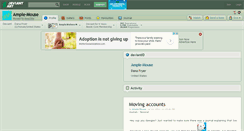 Desktop Screenshot of ample-mouse.deviantart.com