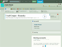 Tablet Screenshot of ample-mouse.deviantart.com