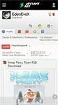 Mobile Screenshot of edenevox.deviantart.com