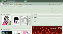 Desktop Screenshot of ladyizayoi.deviantart.com