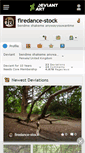 Mobile Screenshot of firedance-stock.deviantart.com