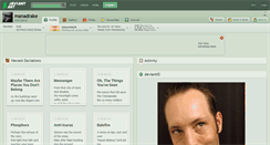 Desktop Screenshot of manadrake.deviantart.com
