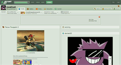 Desktop Screenshot of gamegar.deviantart.com