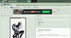Desktop Screenshot of edge-works.deviantart.com