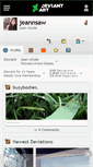 Mobile Screenshot of jeannsaw.deviantart.com