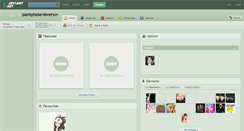 Desktop Screenshot of pantyhose-lovers.deviantart.com