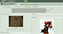 Desktop Screenshot of megan-the-speeddemon.deviantart.com
