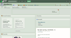 Desktop Screenshot of dannybarrows.deviantart.com