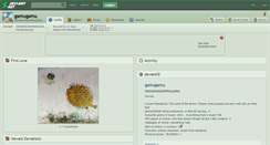 Desktop Screenshot of gamugamu.deviantart.com