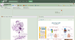Desktop Screenshot of evilbass159.deviantart.com