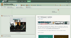 Desktop Screenshot of deathbymodding.deviantart.com