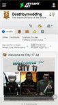 Mobile Screenshot of deathbymodding.deviantart.com