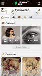 Mobile Screenshot of eyelovers.deviantart.com