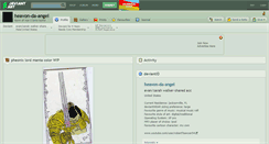 Desktop Screenshot of heavon-da-angel.deviantart.com
