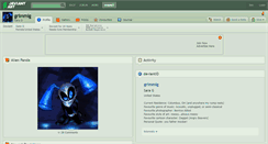 Desktop Screenshot of grimmig.deviantart.com