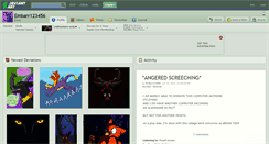 Desktop Screenshot of embarr123456.deviantart.com