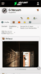 Mobile Screenshot of g-vacuum.deviantart.com
