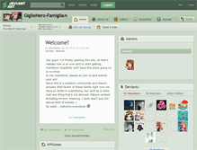 Tablet Screenshot of giglionero-famiglia.deviantart.com