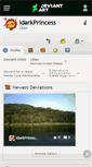 Mobile Screenshot of idarkprincess.deviantart.com