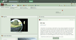 Desktop Screenshot of g-go.deviantart.com