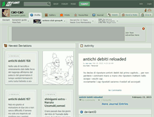Tablet Screenshot of cao-cao.deviantart.com