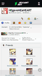 Mobile Screenshot of hegavemeaheart.deviantart.com