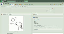 Desktop Screenshot of mysteria94.deviantart.com