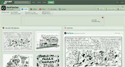 Desktop Screenshot of kenfletcher.deviantart.com