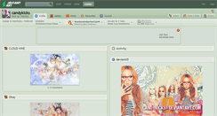 Desktop Screenshot of candykicks.deviantart.com