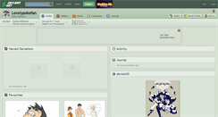 Desktop Screenshot of lovelypokefan.deviantart.com