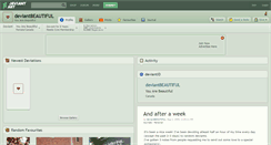 Desktop Screenshot of deviantbeautiful.deviantart.com