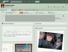 Tablet Screenshot of ichaicha-yaoi.deviantart.com