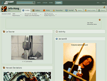 Tablet Screenshot of jefa-moog.deviantart.com