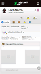 Mobile Screenshot of lord-necro.deviantart.com