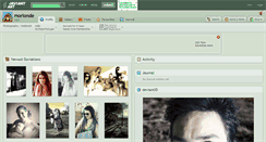 Desktop Screenshot of morionde.deviantart.com