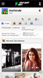 Mobile Screenshot of morionde.deviantart.com