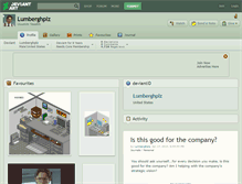 Tablet Screenshot of lumberghplz.deviantart.com
