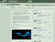 Tablet Screenshot of conky-artists-group.deviantart.com