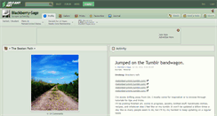 Desktop Screenshot of blackberry-sage.deviantart.com