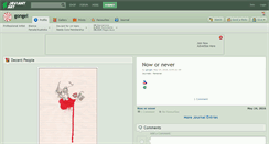 Desktop Screenshot of gongel.deviantart.com