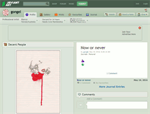 Tablet Screenshot of gongel.deviantart.com
