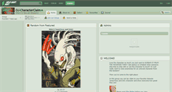 Desktop Screenshot of oj-characterclaim.deviantart.com