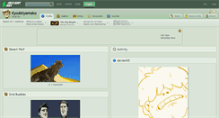 Desktop Screenshot of kyoakiyamako.deviantart.com