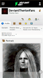 Mobile Screenshot of devianttherionfans.deviantart.com