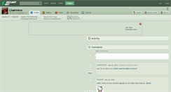 Desktop Screenshot of lisannexx.deviantart.com