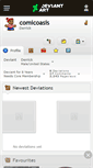 Mobile Screenshot of comicoasis.deviantart.com