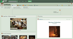 Desktop Screenshot of greathouse.deviantart.com