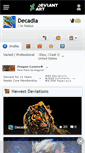 Mobile Screenshot of decadia.deviantart.com